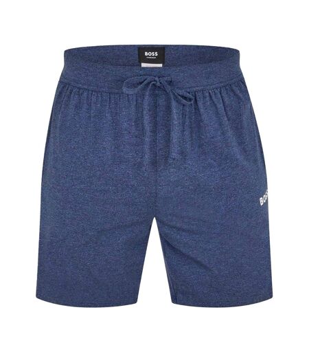 Mens Rise Bermuda Shorts Navy Marl Marl Boss