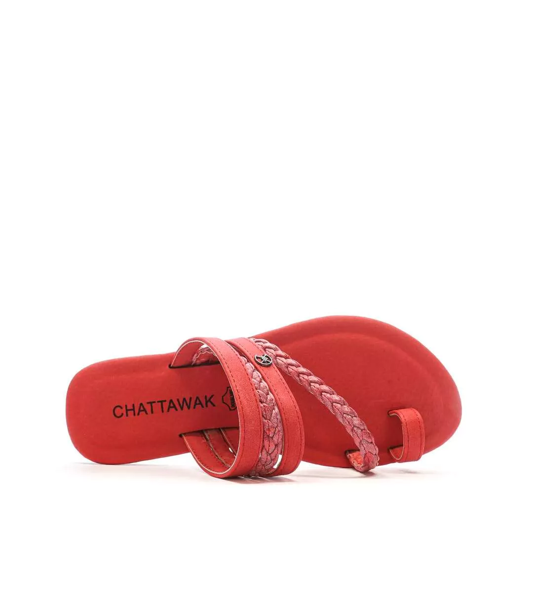 Sandales rouge femme chattawak tifa-4