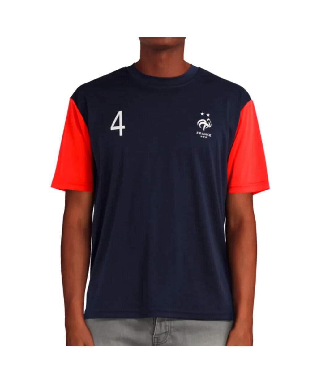 Varane Maillot Fan Marine Homme Equipe de France - XL-1