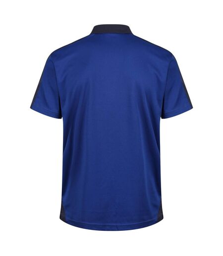 Polo de sport contrast homme bleu clair / bleu marine Regatta