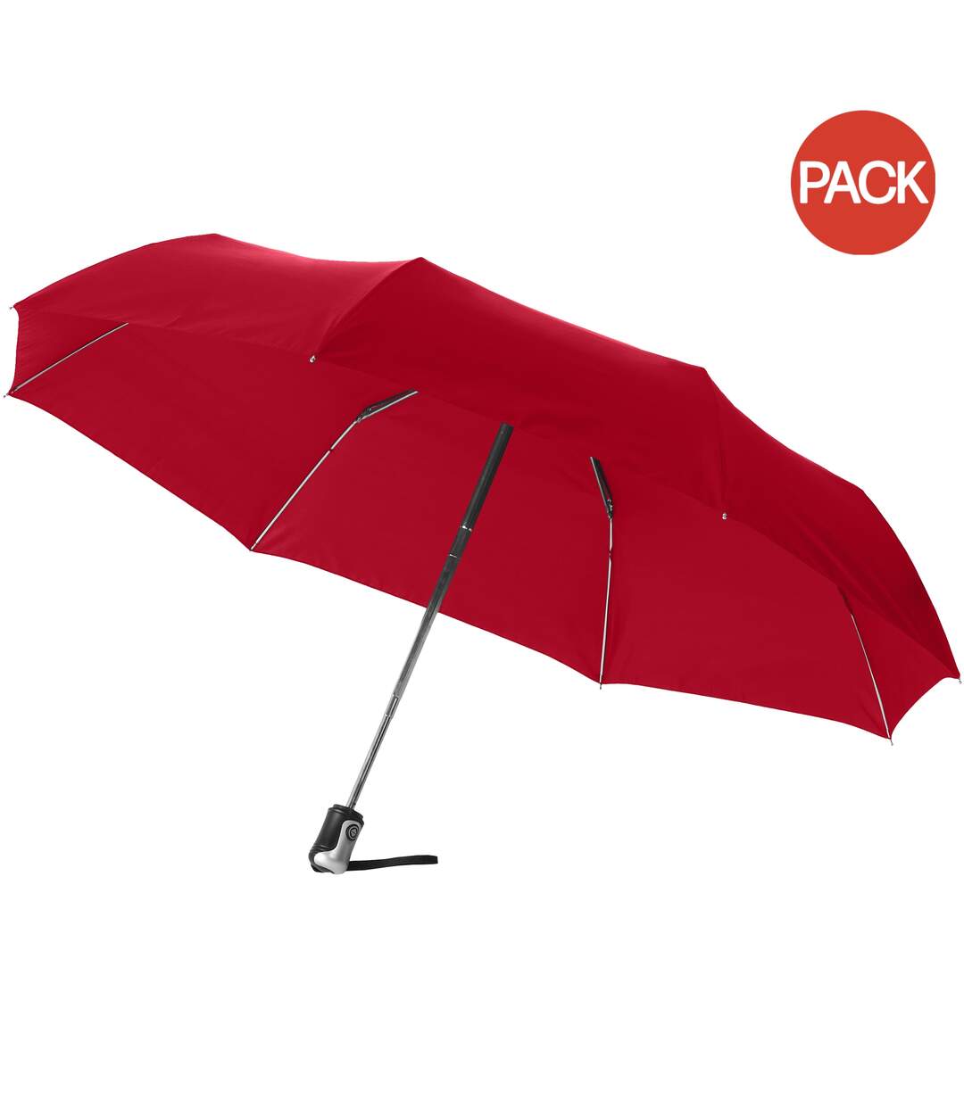 Parapluie alex taille unique rouge Bullet-1