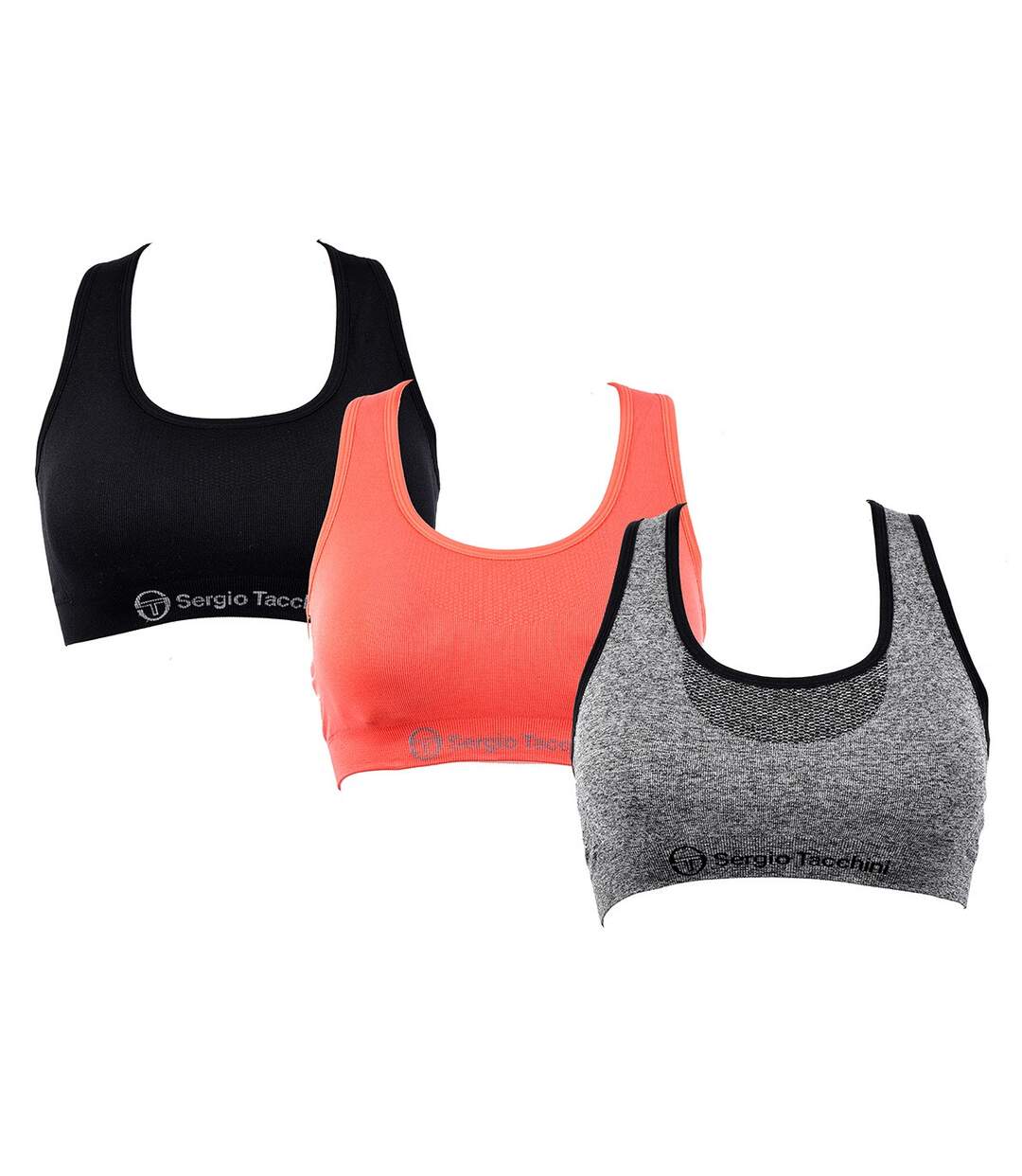 BRASSIERE Femme SERGIO TACCHINI Lot de 3 Pack de 3 BRASSIERES 14772-2