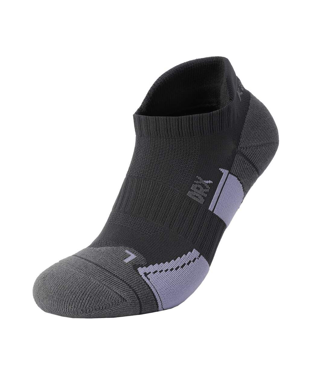 Pack Of 2  Mens Trainer Socks  Grey Karrimor-2