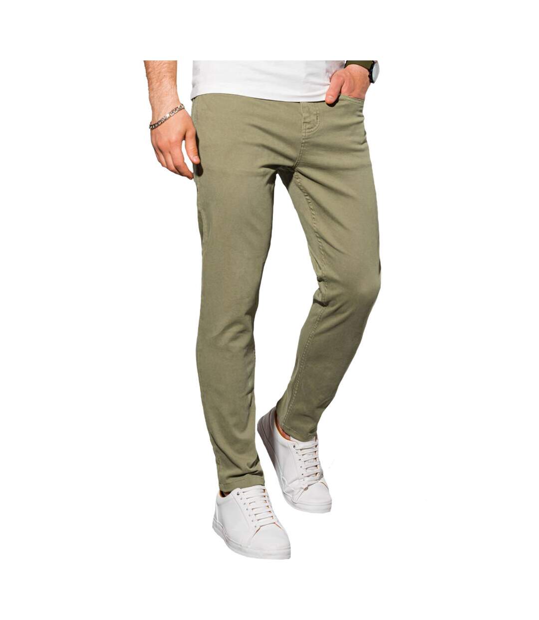 Pantalon chino pour homme Pantalon 990 vert