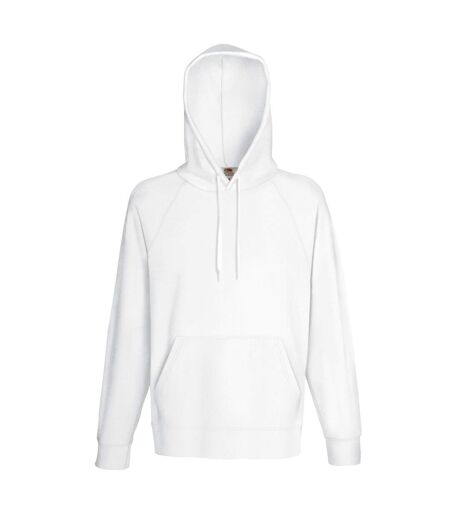 Sweatshirt à capuche léger homme blanc Fruit of the Loom