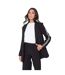Blazer Motif/style À Rayures Femme Noir I Saw It First-2