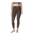 Legging 7/8 Yoga Motif/style Imprimé Serpent Femme Marron Sweaty Betty-4