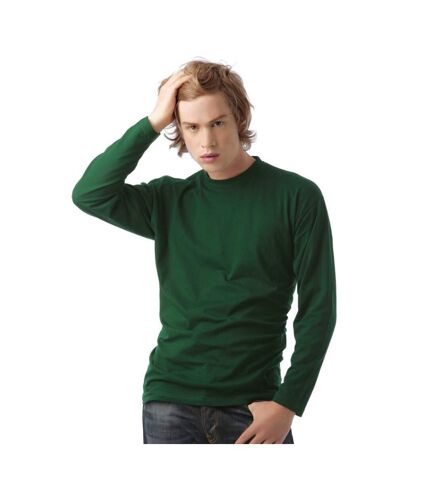 B&C Exact 150 LSL - T-shirt à manches longues - Homme (Vert bouteille) - UTBC2010