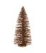 Sapin de Noël Déco à Paillettes Copper 48cm Marron-1