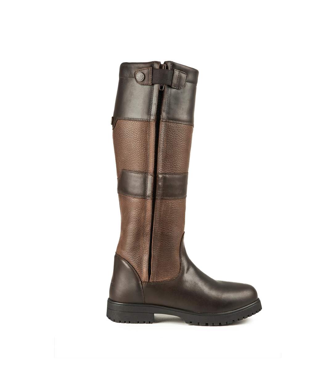 Womens/ladies Bella Ii Nubuck Country Boots Brown Moretta-3