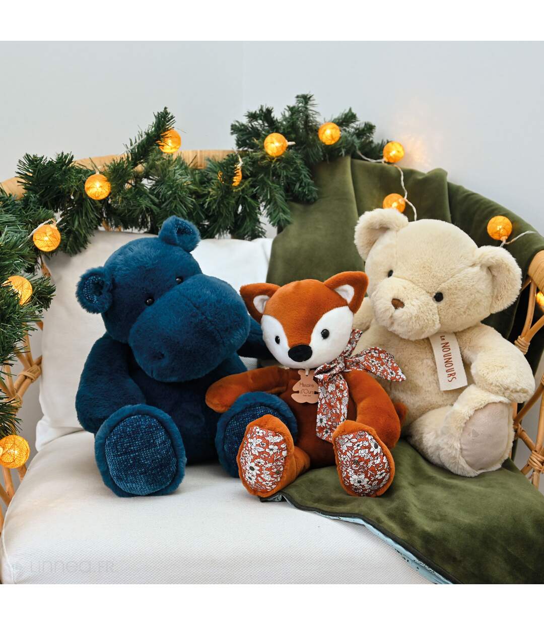 Peluche ours polyester collection LE NOUNOURS-4
