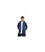 Mens Lightweight Full Zip Hoodie Navy Tommy Jeans-1