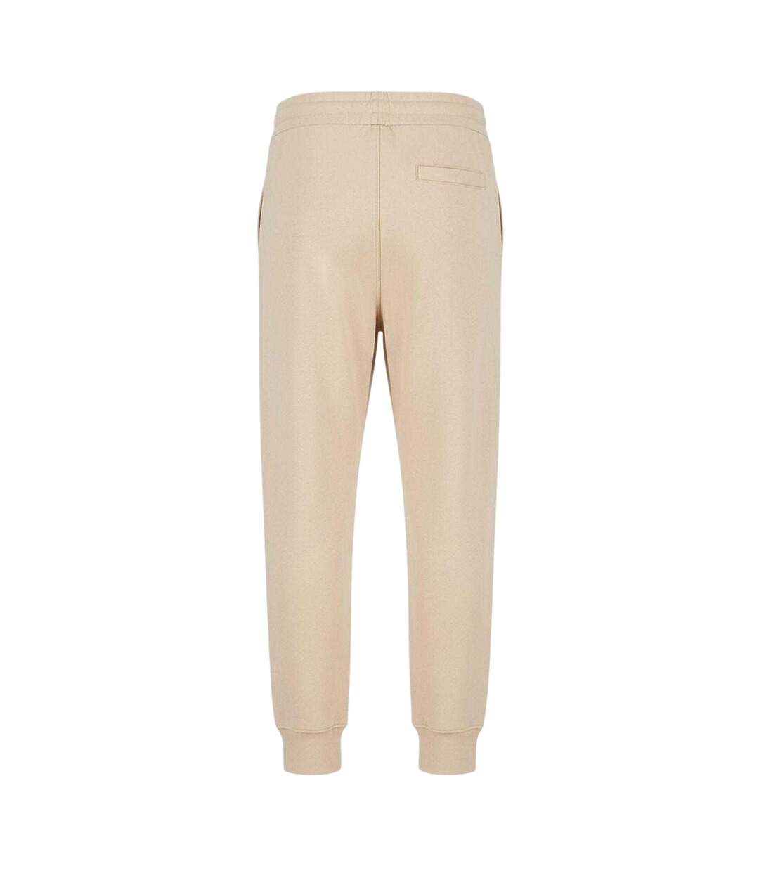 Mens Cotton Logo Trousers Beige Armani Exchange-3