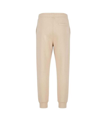 Mens Cotton Logo Trousers Beige Armani Exchange