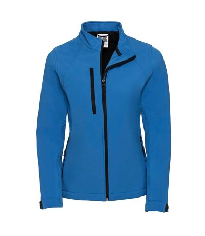 Russell Womens/Ladies Soft Shell Jacket (Azure) - UTPC6331