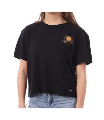 T-shirt Noir/Orange Femme O'Neill Graphic Tee