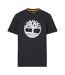 Mens Northwood Tree Logo Short-sleeved T-shirt Black Timberland-1