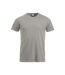 Clique Mens New Classic T-Shirt (Silver)