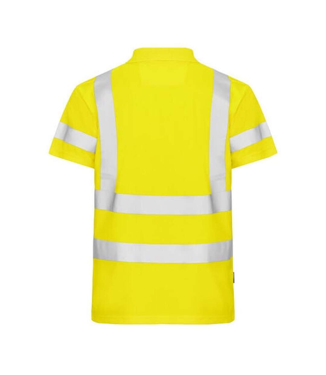 Mens Prio Pique High-vis Polo Shirt Yellow Projob-2