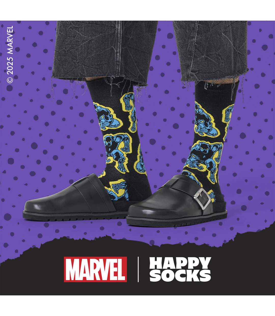 Mens Marvel Black Panther Novelty Socks | Gift Idea-4