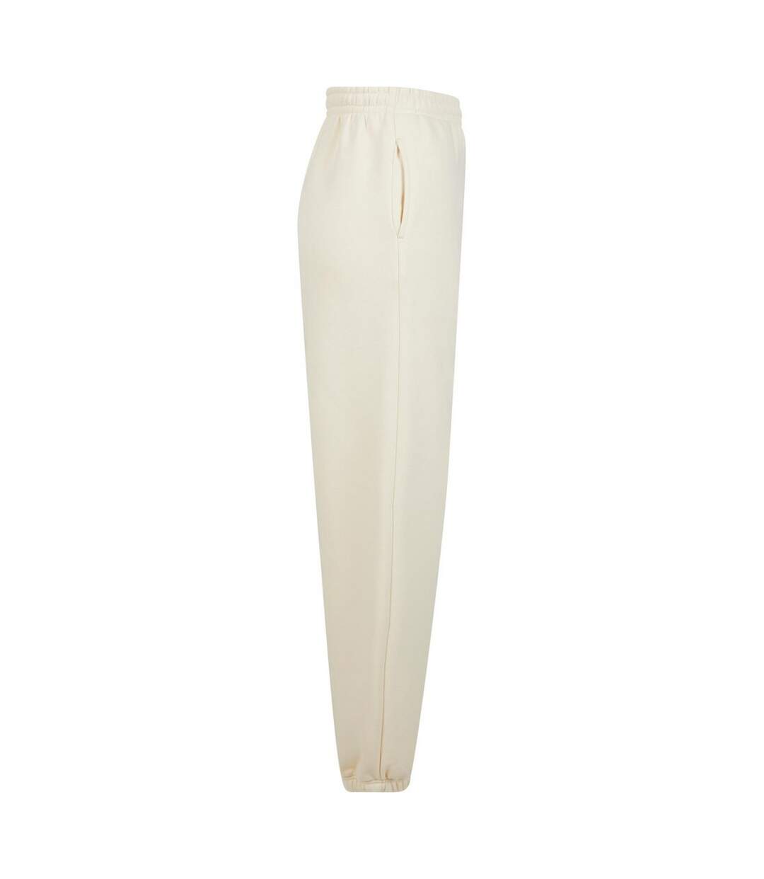 Bas De Jogging Duveteux Pour Femmes/femmes Sable Blanc Build Your Brand-4