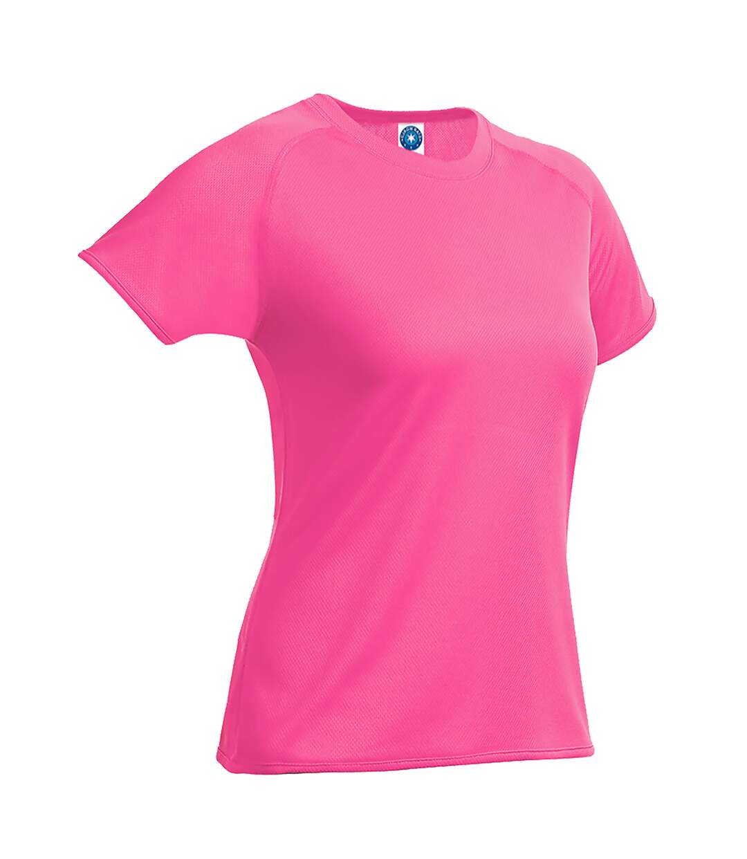 T-shirt Femme Rose Fluo Starworld-2