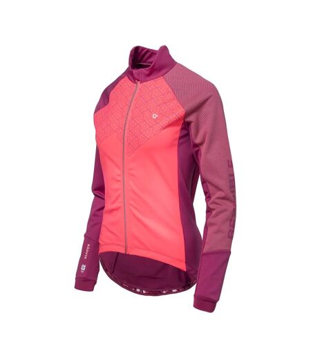 Veste November Bv Femme Rouge Rose Framboise Foncé Radvik