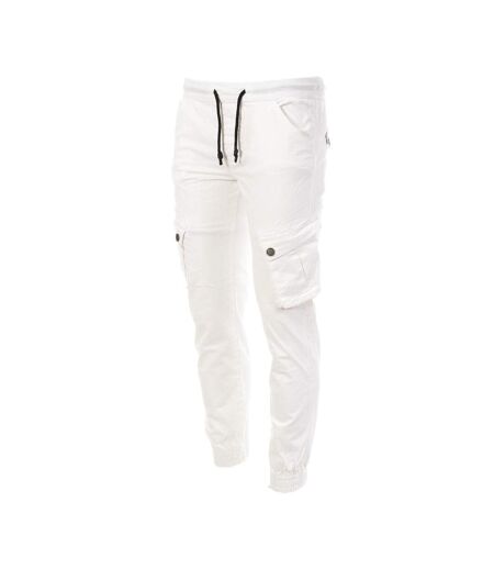 Pantalon Blanc Homme Paname Brothers JORDAN - L