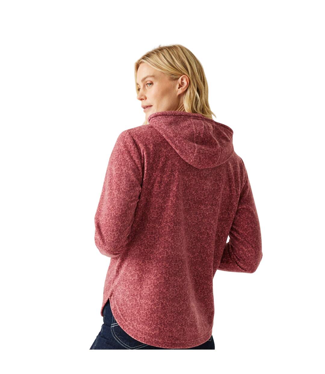 Sweat à capuche mayse femme rouge foncé Regatta