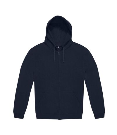 Unisex adult hoodie navy B&C