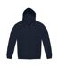 Unisex adult hoodie navy B&C-1
