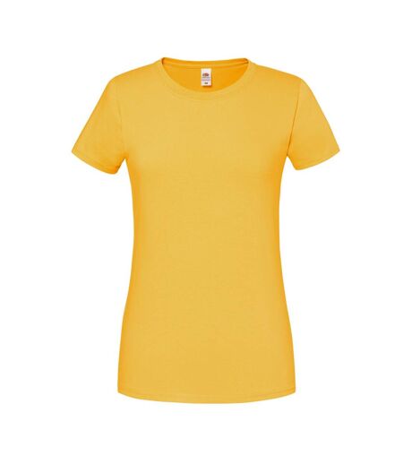 T-shirt Iconic Femme Tournesol Fruit Of The Loom