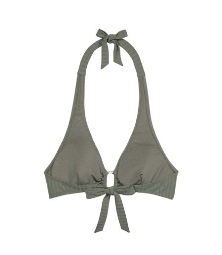 Haut De Maillot De Bain Motif/style Triangle Femme Vert Chelsea Peers