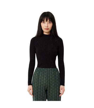 Sweat Femme Noir Lacoste