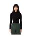 Sweat Femme Noir Lacoste-1