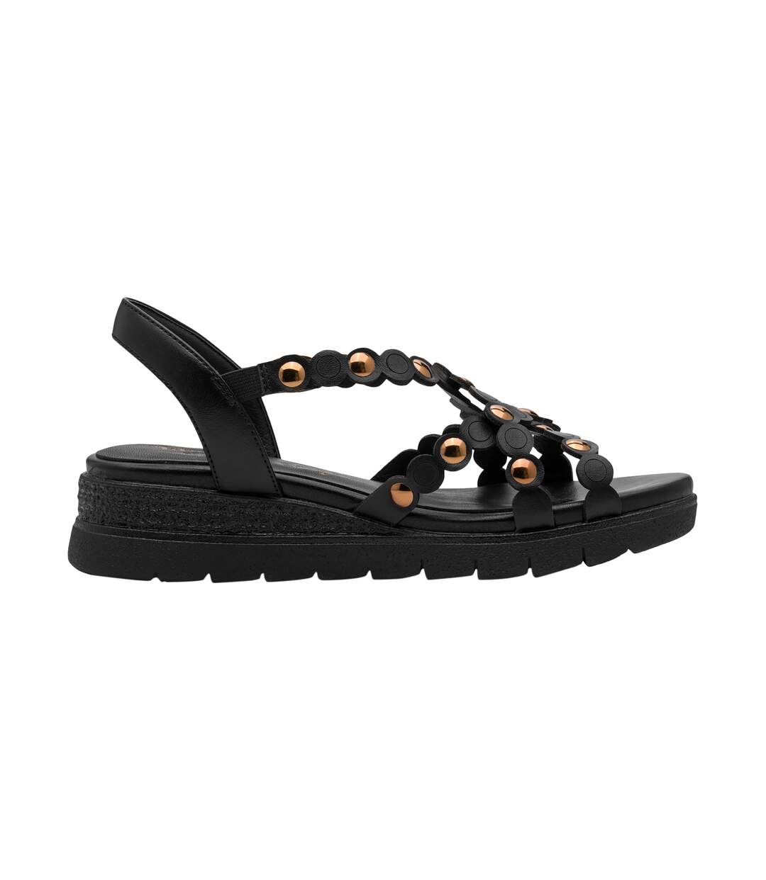 Sandales Cuir Compensées Tamaris Comfort-2