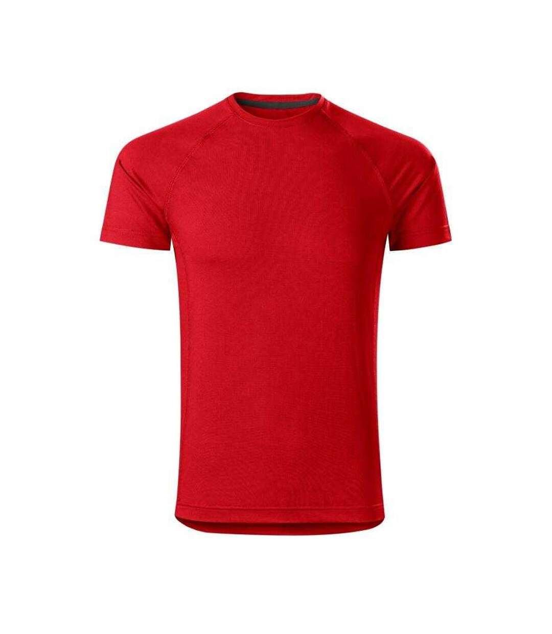 T-shirt Manches Raglan Motif/style Uni Destiny Homme Blanc Malfini-1