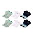 Chaussettes QUIKSILVER SNEAKER - Pack de 6-1