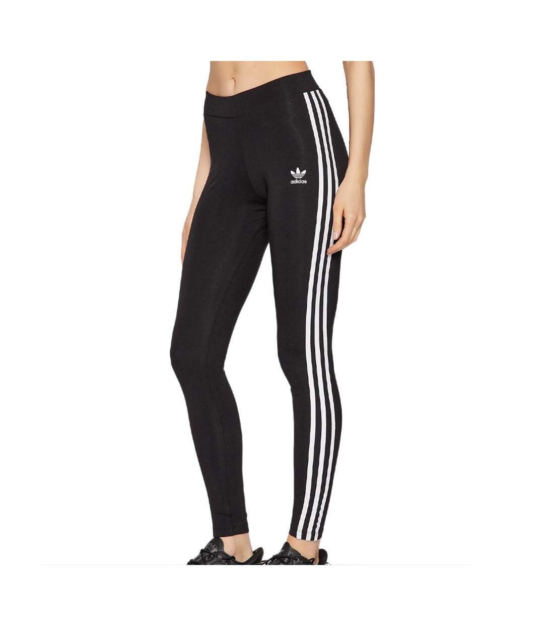 Legging Noir Femme Adidas 3 Stripes Tight HD2350 - XS-1