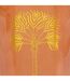 Vase Bouteille Déco Tropical Boudoir 22cm Ambre-2