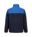 Unisex adult kx3 two tone quarter zip fleece top dark navy/quartz Portwest-2