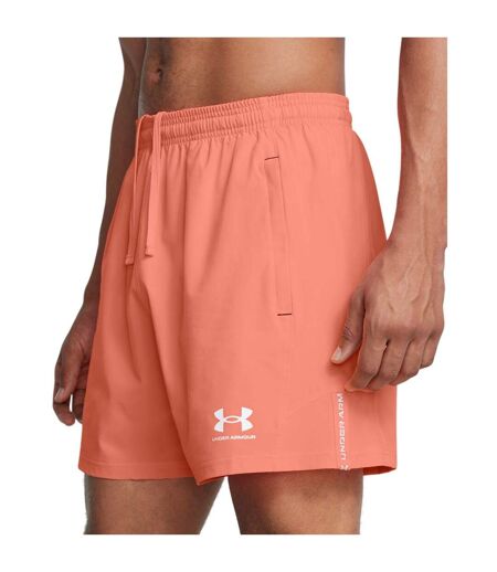 Short Challenger Pro Homme Orange Under Armour