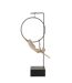 Gymnaste Cerceau sur Socle Gamma 55cm Beige & Noir-2