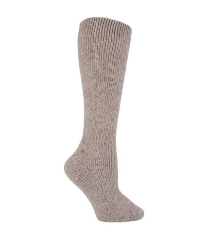 Ladies Extra Long Coloured Knee High Wool Socks