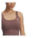 Womens/ladies Motion Logo Tank Top Taupe Under Armour-4
