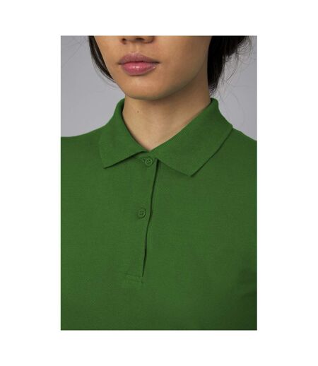 B&C Safran Pure Ladies Short Sleeve Polo Shirt (Bottle Green)
