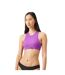 Womens/ladies Performance Bikini Top Purple Puma-3