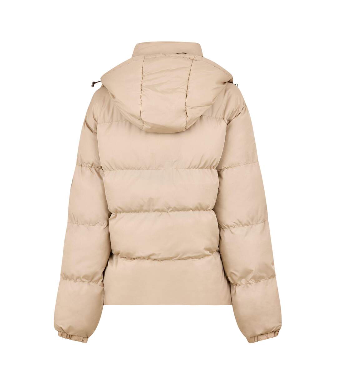 Womens/ladies Regular Puffer Jacket Cream NY Concept-2
