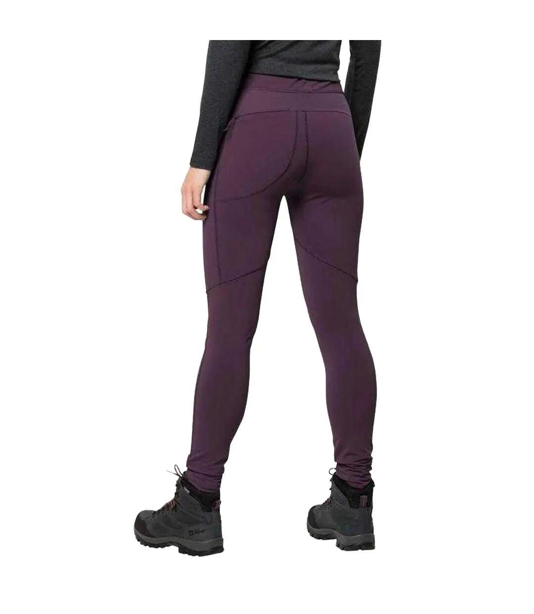 Pantalon Salmaster Femme Violet Clair Jack Wolfskin-2