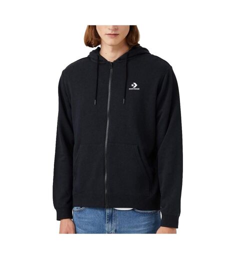 Veste zippé noir homme converse classic - m